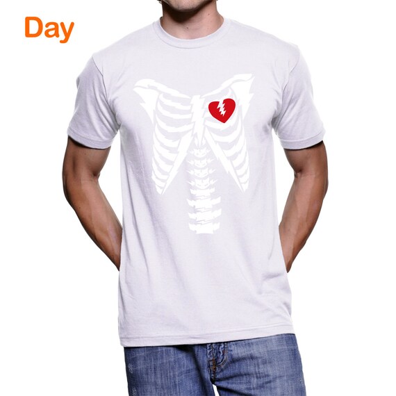 Glow The Dark Camiseta noctilucous con y - Etsy