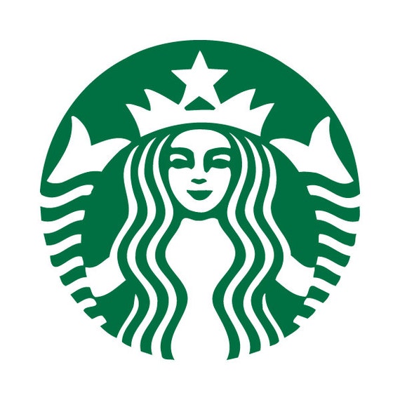 ID: SP00019 Starbucks Coffee LOGO Vinyl Decal No White 