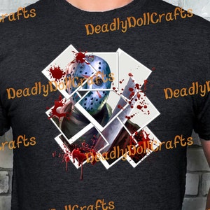 Polaroid Camp Slasher, Horror Shirt, SHIRT ONLY