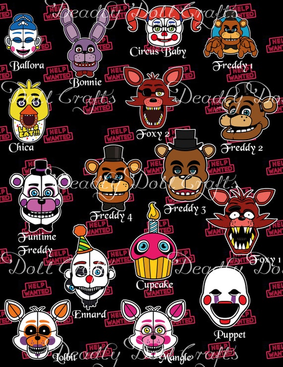 Puppet-FNAF Sticker by Funtime-FNAF