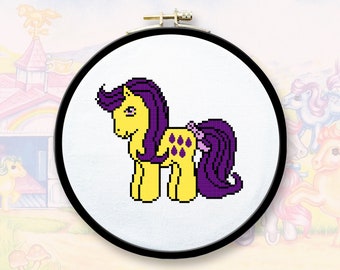 Lemon Drop Pony Cross Stitch Pattern