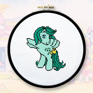 Medley Pony Cross Stitch Pattern