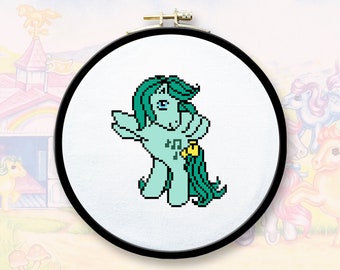 Medley Pony Cross Stitch Pattern