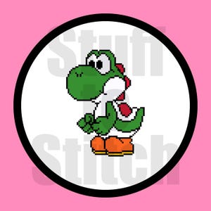 Yoshi Cross Stitch Pattern