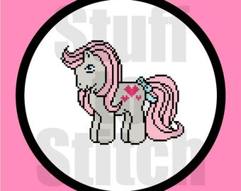 Snuzzle Pony Cross Stitch Pattern