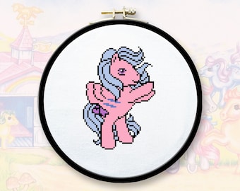 Firefly Pony Cross Stitch Pattern