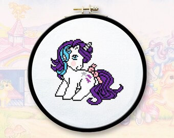 Glory Pony Cross Stitch Pattern