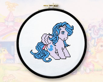 Sprinkles Pony Cross Stitch Pattern