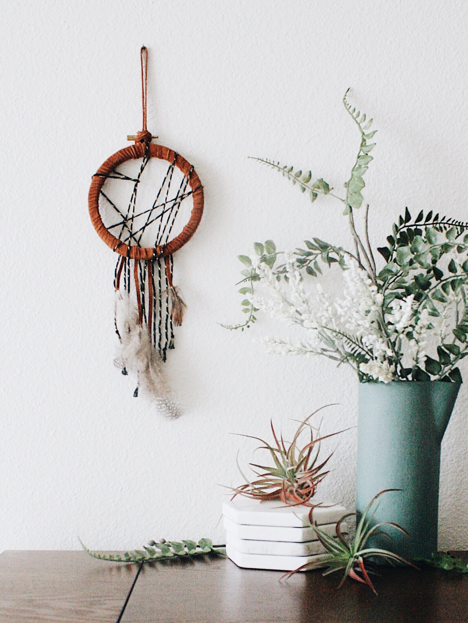 Boho Dream Catcher Modern Rustic Home Decor Dream Catcher Etsy