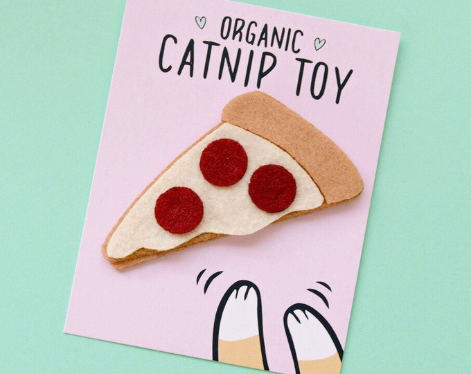 Catnip Pizza Cat Toy