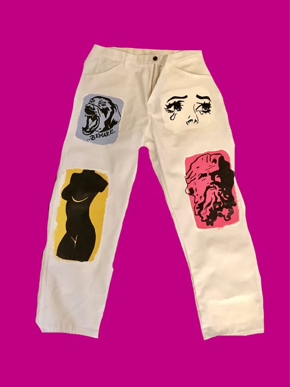 plus size painters pants