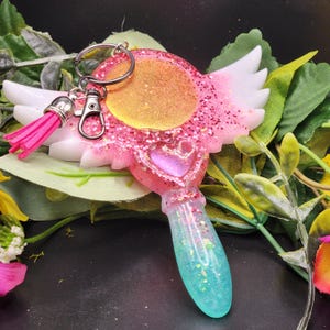 Magical Girl Wand Keychain