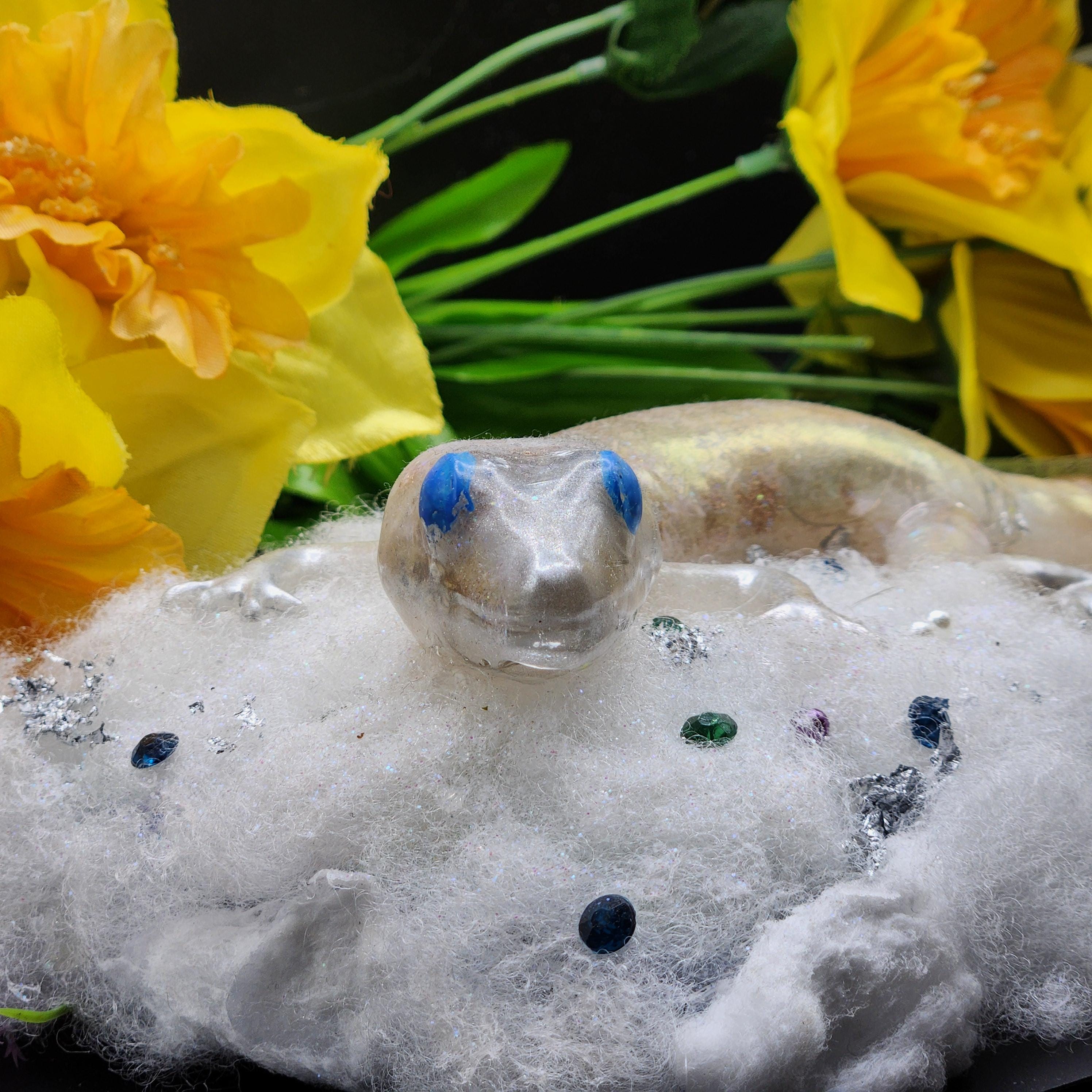 Elemental Beasts – Handcrafted Illuminated Fantasy Lizard Sculptures ...
