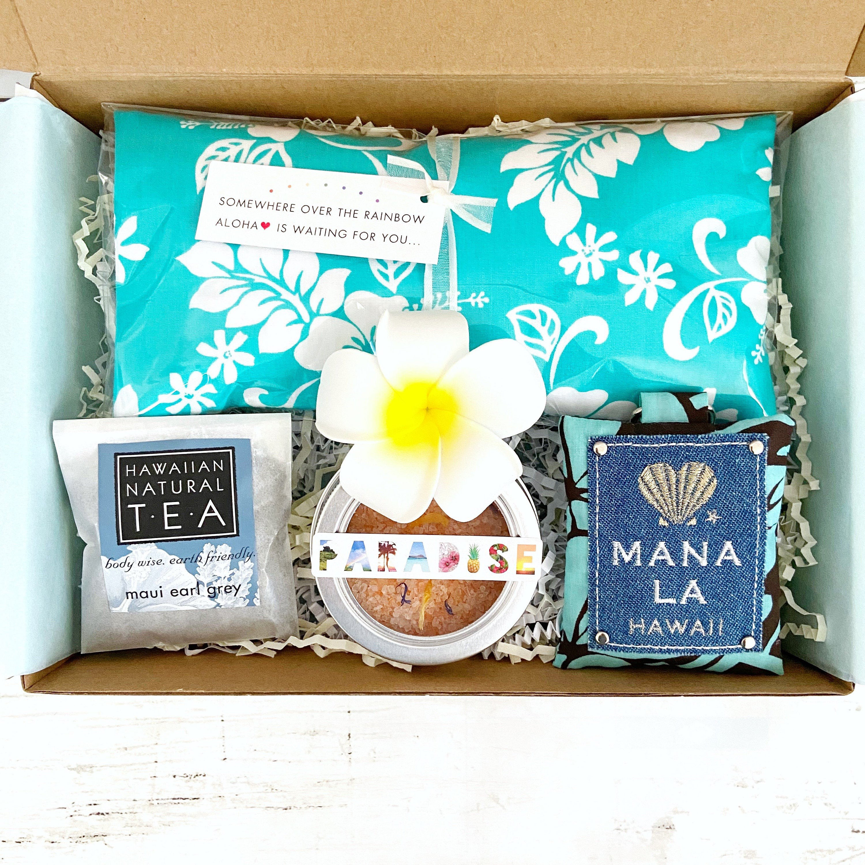 Hawaii Aloha Gift Box / Care Package / Relaxation Gift box / Etsy