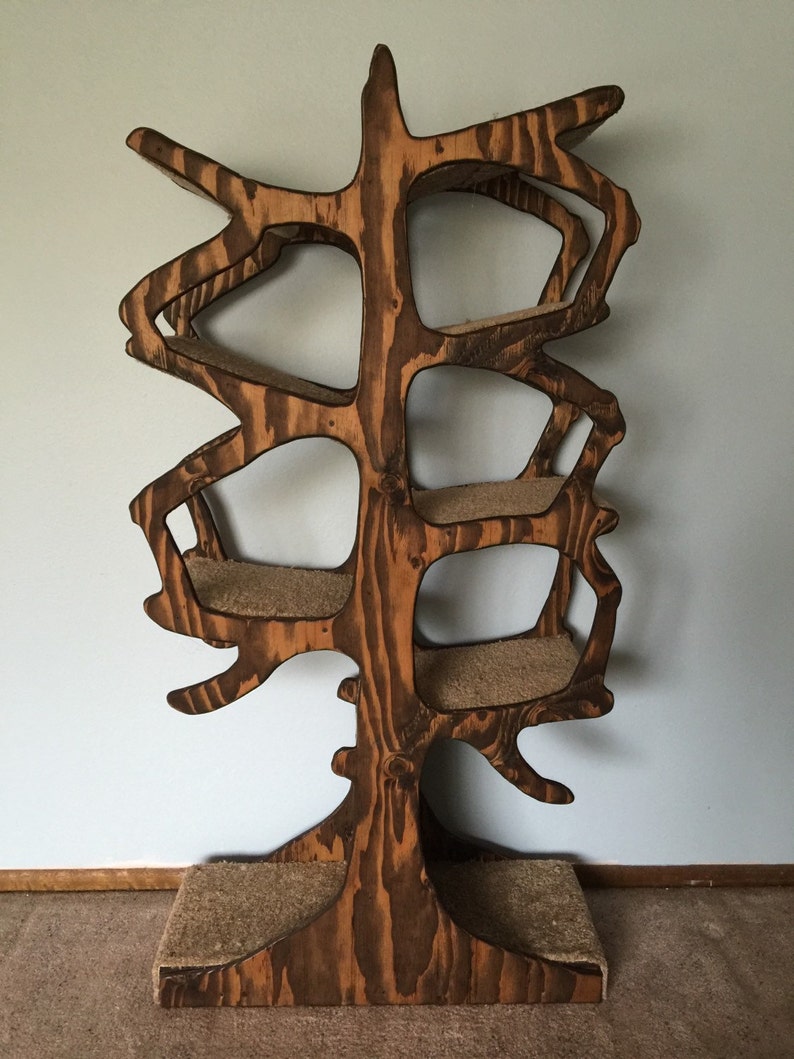 Handmade Tree Inspired Cat Tree Etsy