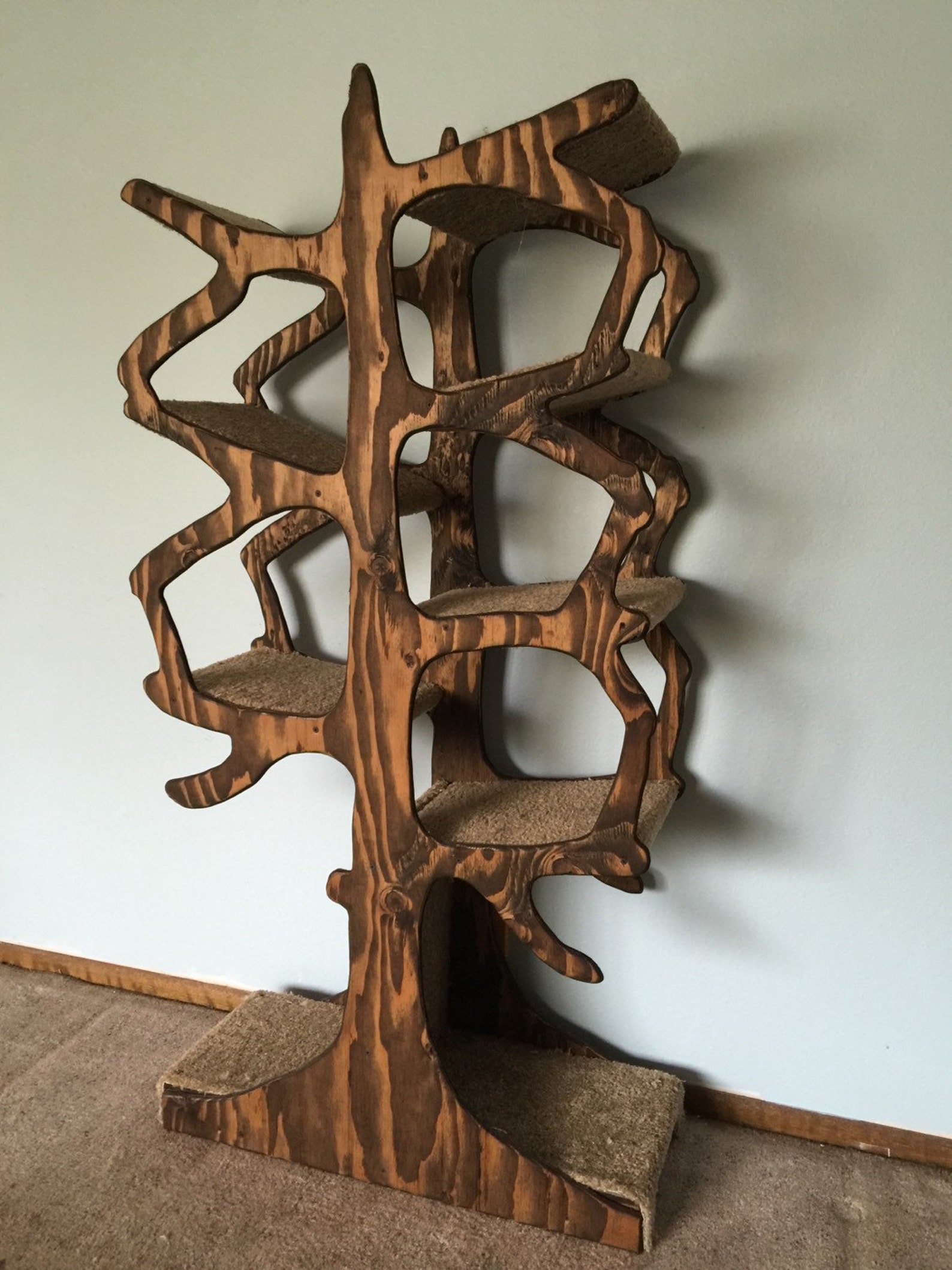 Handmade Tree Inspired Cat Tree | Etsy