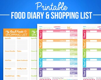 100 calorie digital food calcuations chart for nutrition etsy calorie counter print out sheet