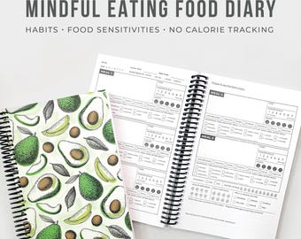 Mindful Eating Food Journal - 3 Month Nutrition Diary