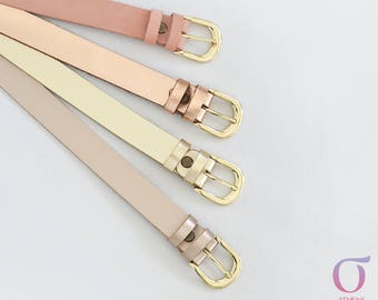 Belts for women, Belt for wedding dress, Belt women, Leather belt women, Rose gold belt, Gold belt, Pink belt, Grey belt , Gift for women