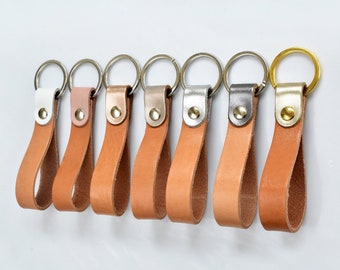 Leather keychain, Keychain, Keychain for women, Keychain wristlet, Gift for her, Gift for women