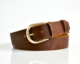 Terracotta BROWN Obi Belt. Wrap Belt in Soft Genuine Leather  display picture 3