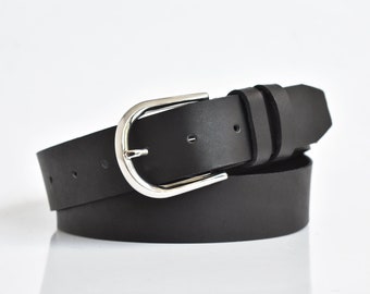 Leather belt women, Leather belt, Black leather belt, Black belt women, Women leather belt