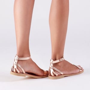 Leather sandals , Sandals, Greek sandals, Wedding sandals, Gladiator sandals , ORCHIDEA