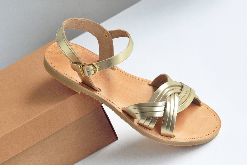 Leather sandals, Greek sandals, Sandals, Leather sandals women, Gold sandals, Wedding sandals, Sandales grecques, MEDUSA image 5