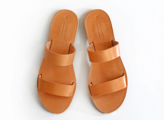 Betere Lederen sandalen sandalen Griekse sandalen womens sandalen | Etsy DX-42