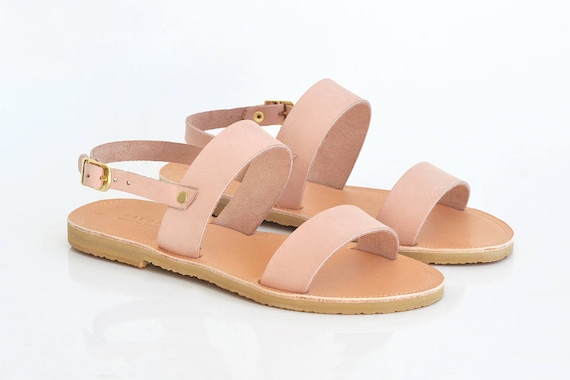 Leather Sandals Women, Leather Sandals, Greek Sandals, Women Sandals, Soft  Pink Sandals, KYTHIRA - Etsy