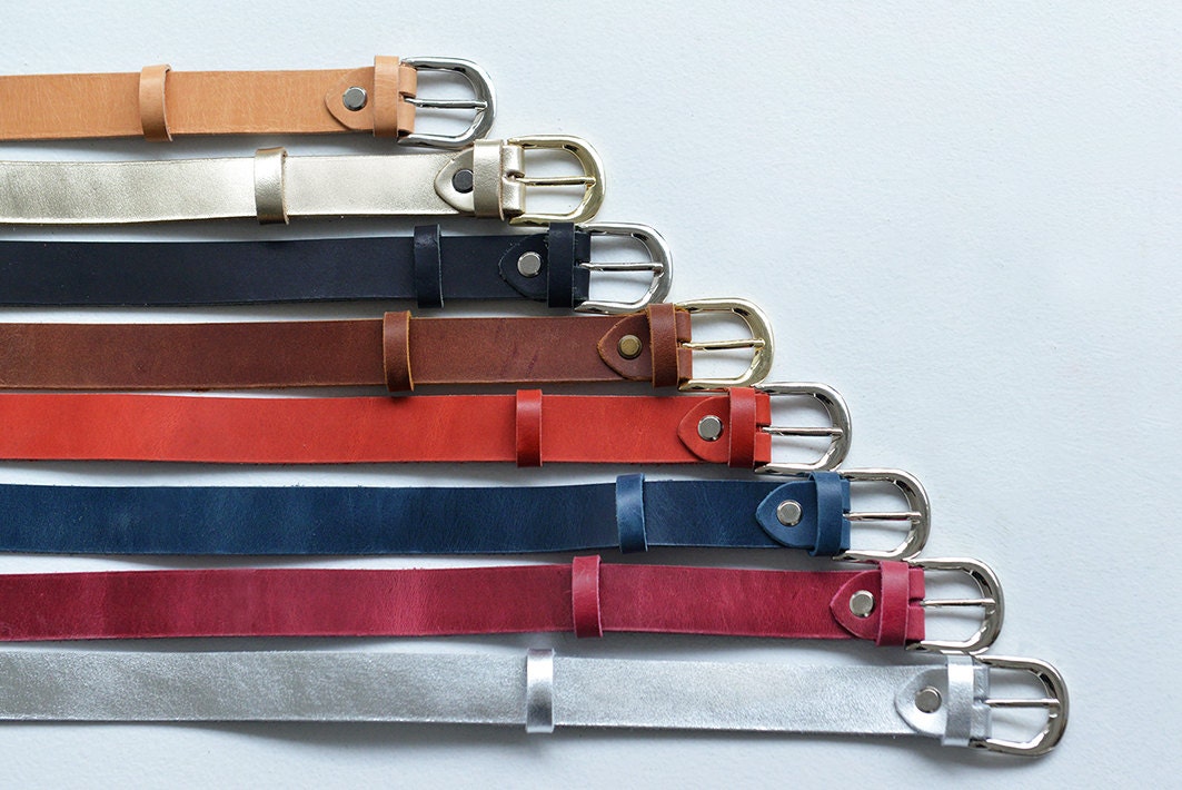 Leather belt, Womens leather belt, Red belt, Red leather belt, Belt ...
