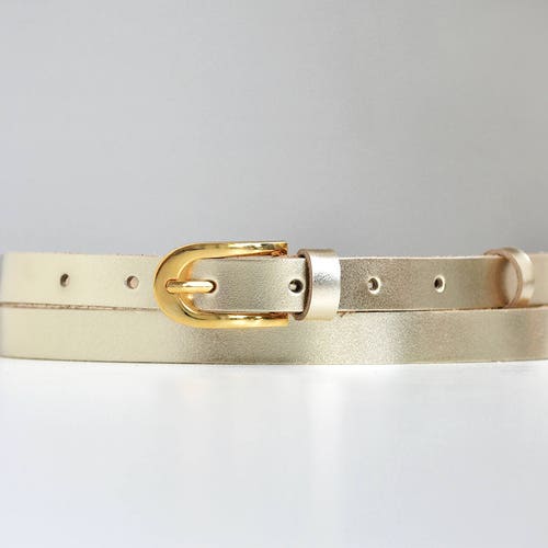 slim fit dress slacks Golden Silvery Glitter Wide Belts Elegant Solid Color Elastic Waistban main image 1