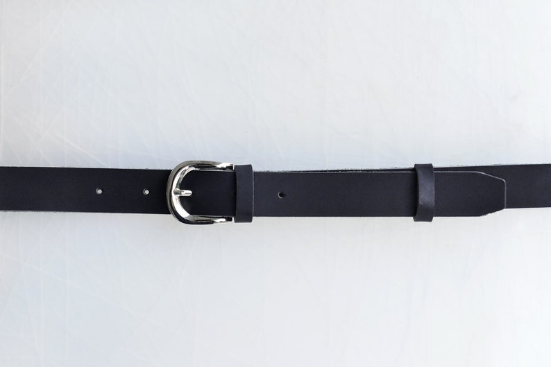 Leather belt Black leather belt Genuine leather belt Womens Etsy