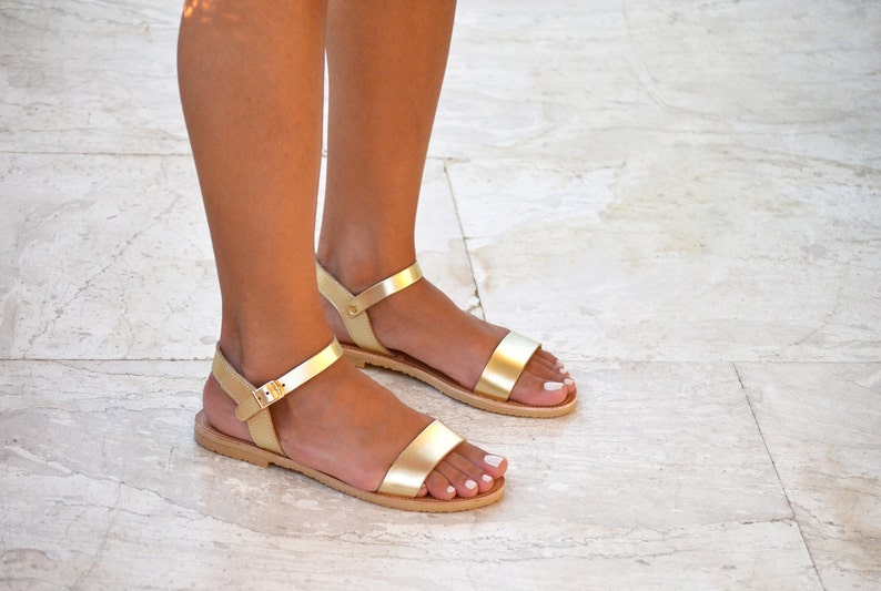 Sandals, Gold Leather Sandals, Greek sandals, Ankle strap leather sandals, Handmade greek sandals women, YASEMI Sandals, Gold Leather Sandals, Greek sandals, Ankle strap leather sandals, Handmade greek sandals women, YASEMI