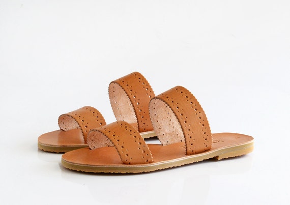 MIRANDA. Leather sandals, Two strap sandals, Greek sandals women MIRANDA. Leather sandals, Two strap sandals, Greek sandals women