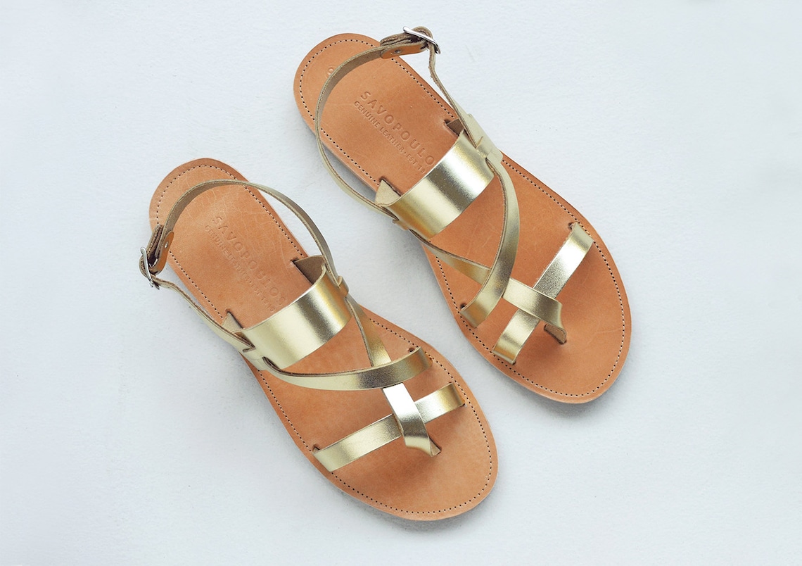 Greek Sandals Sandals Leather Sandals Gold Sandals Leather - Etsy