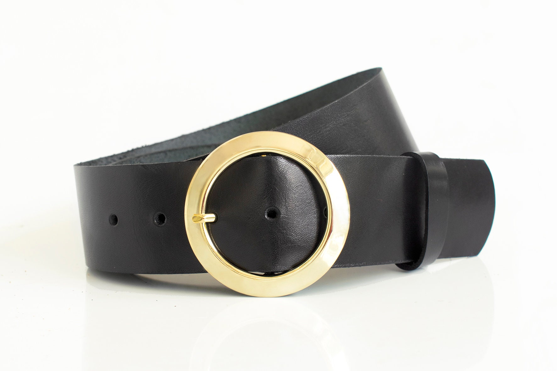 Circle Buckle Belt 