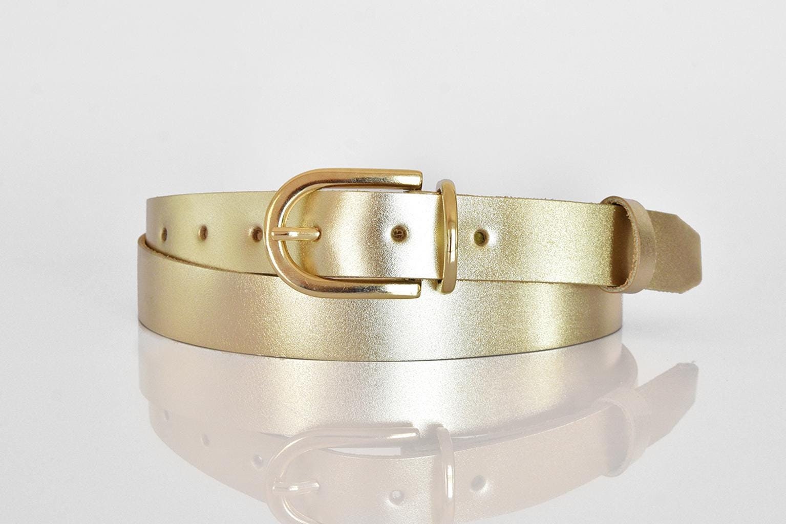 Zara Gold Belt - Etsy UK
