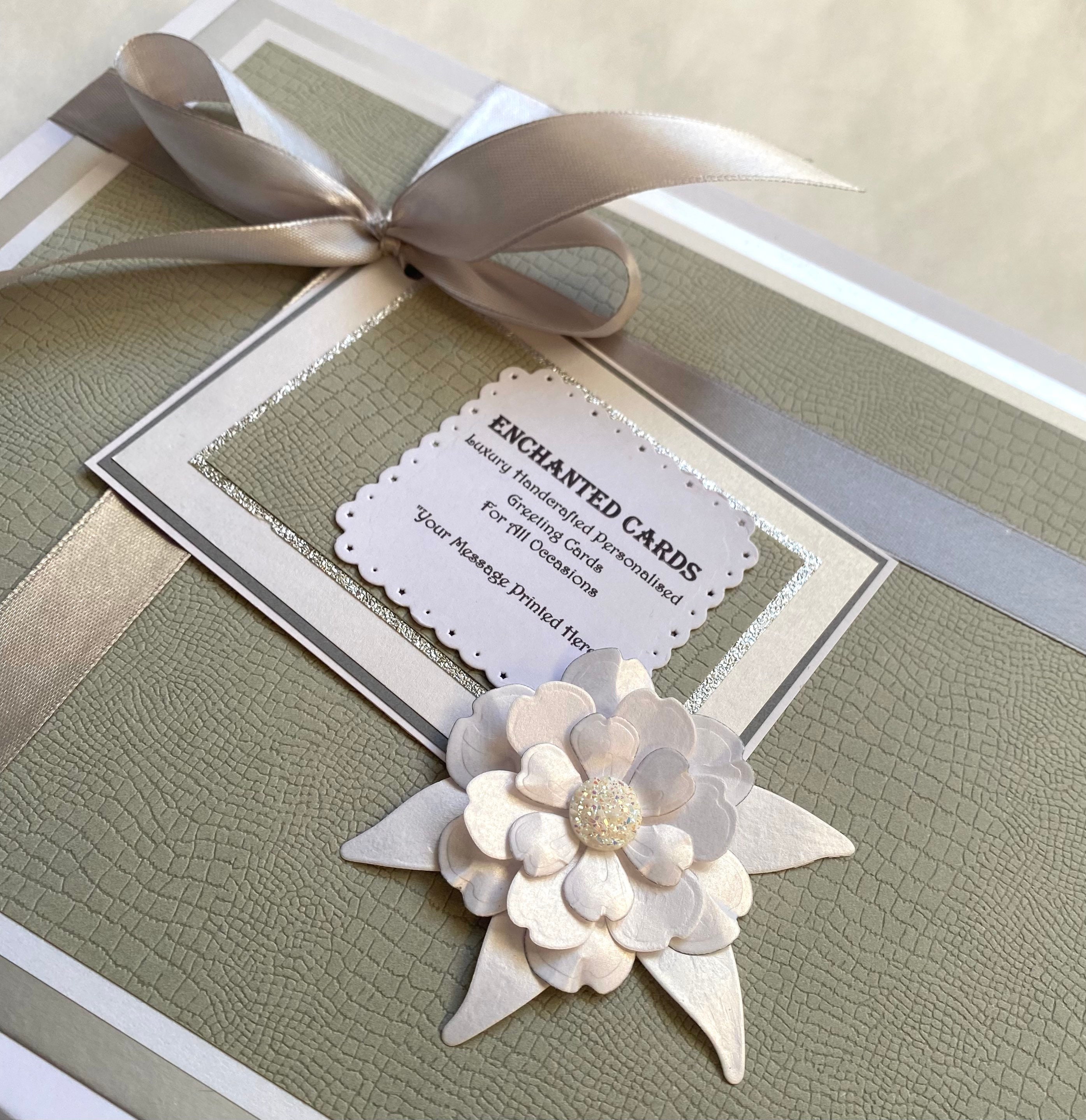 Large Size A4 Luxury Personalised Gift Box Paper Flower Etsy UK