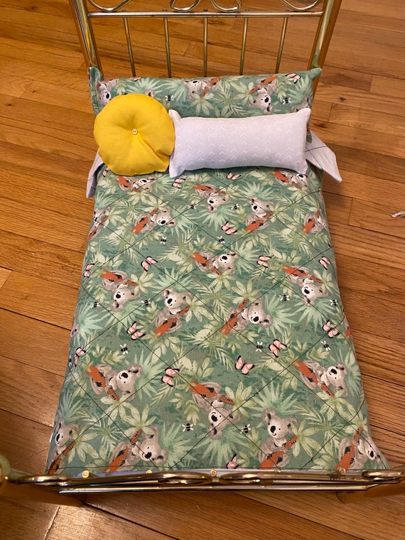 Koala Bedding Set for 18 Dolls Etsy