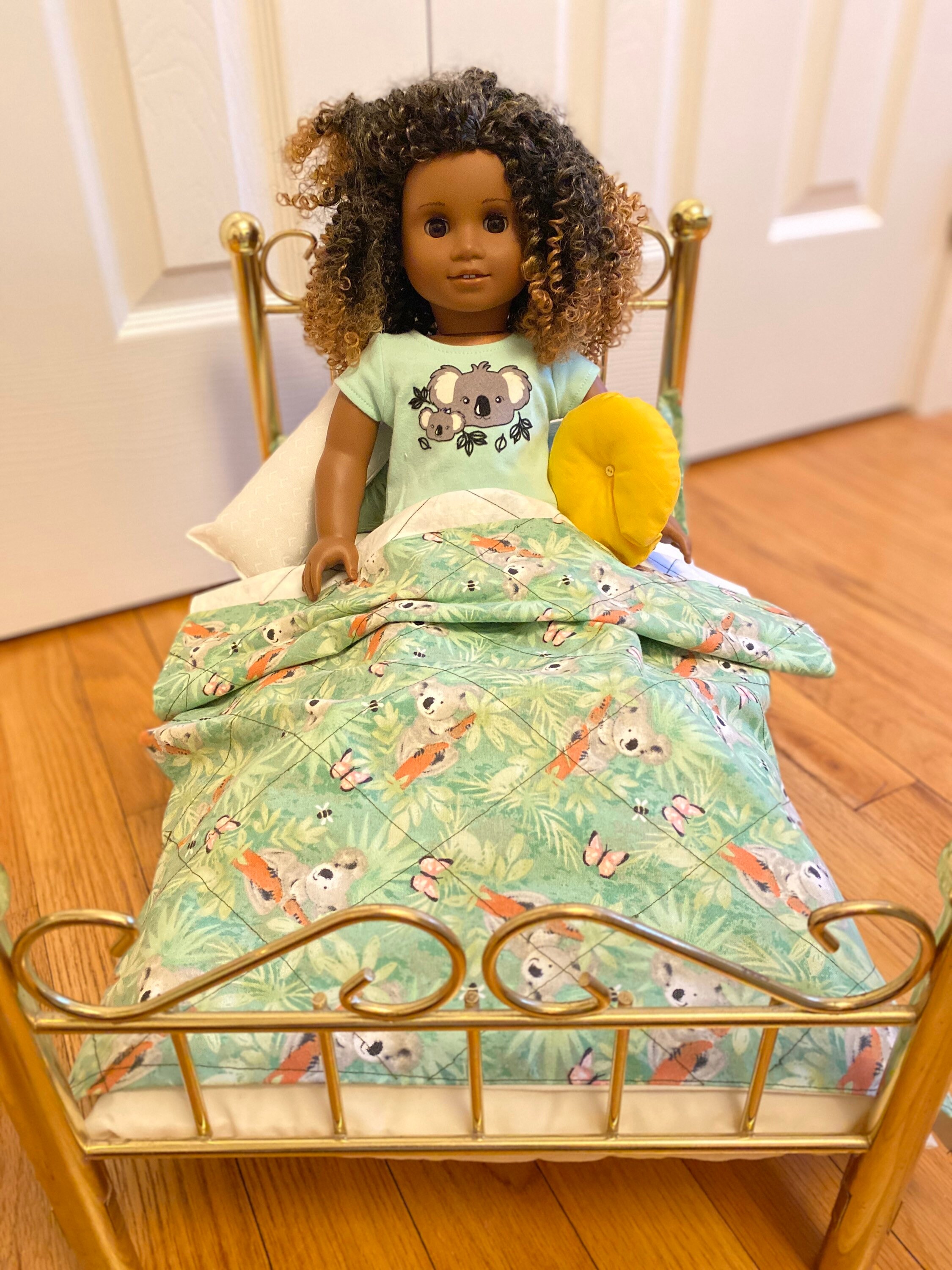 Koala Bedding Set for 18 Dolls Etsy