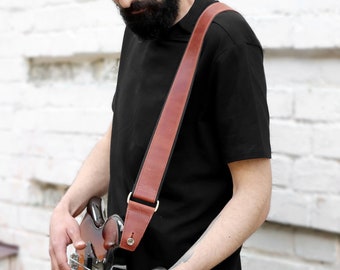 Personalized Guitar Strap, Leather Guitar Strap, Guitar Straps, Bass Suitar Straps, Acoustic Guitar Strap, Couch Guitar Strap, Guitar Gifts