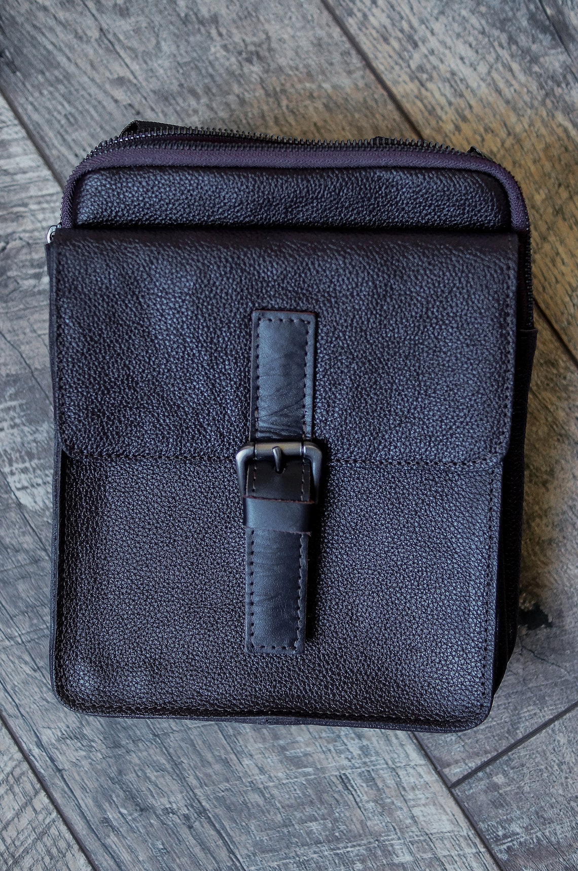 Leather Tote Bag Men Leather Satchel Men Leather Holdall Etsy