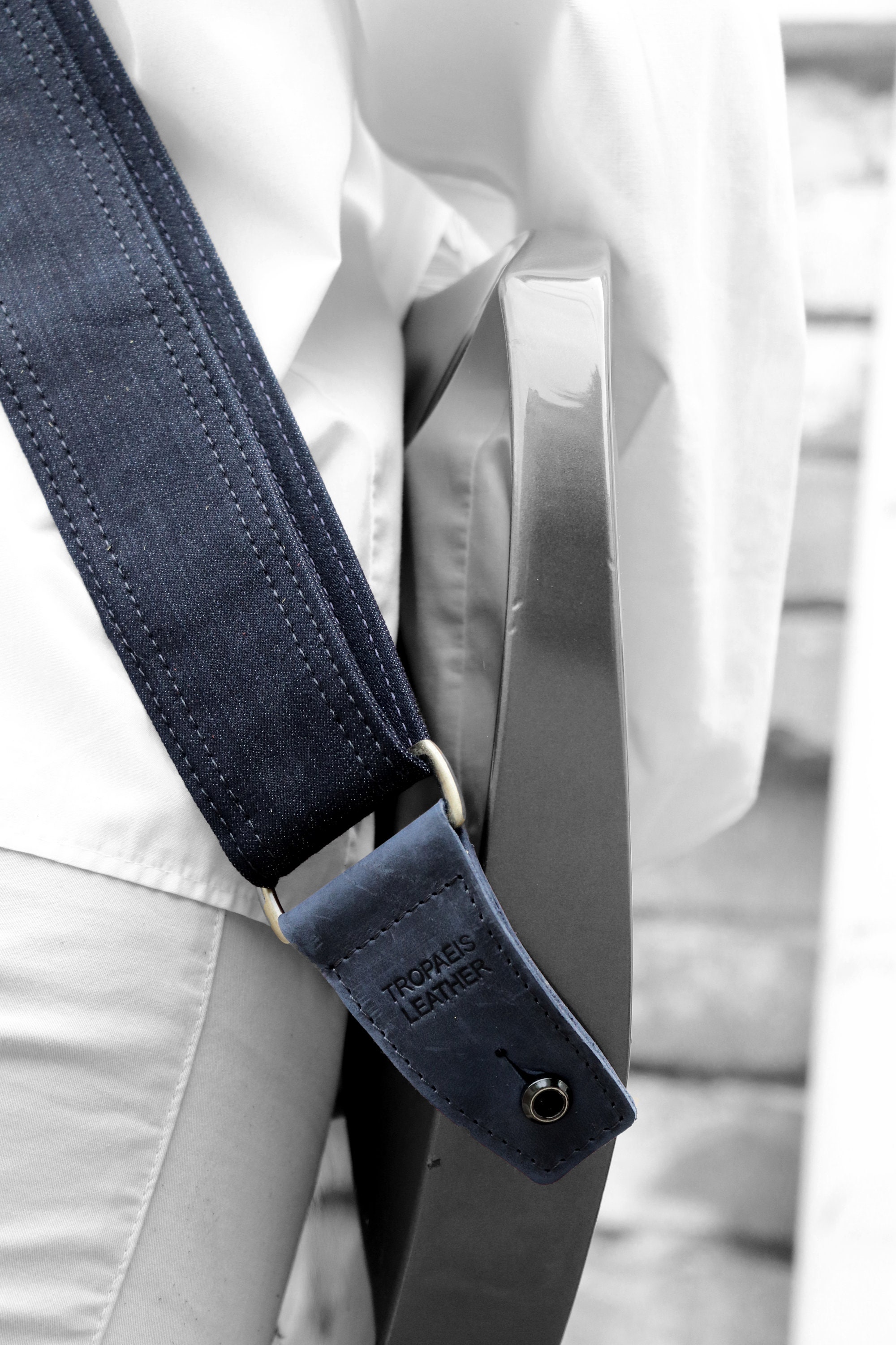 Jeans Personalized Custom Guitar Strap for Bass Acoustic Etsy