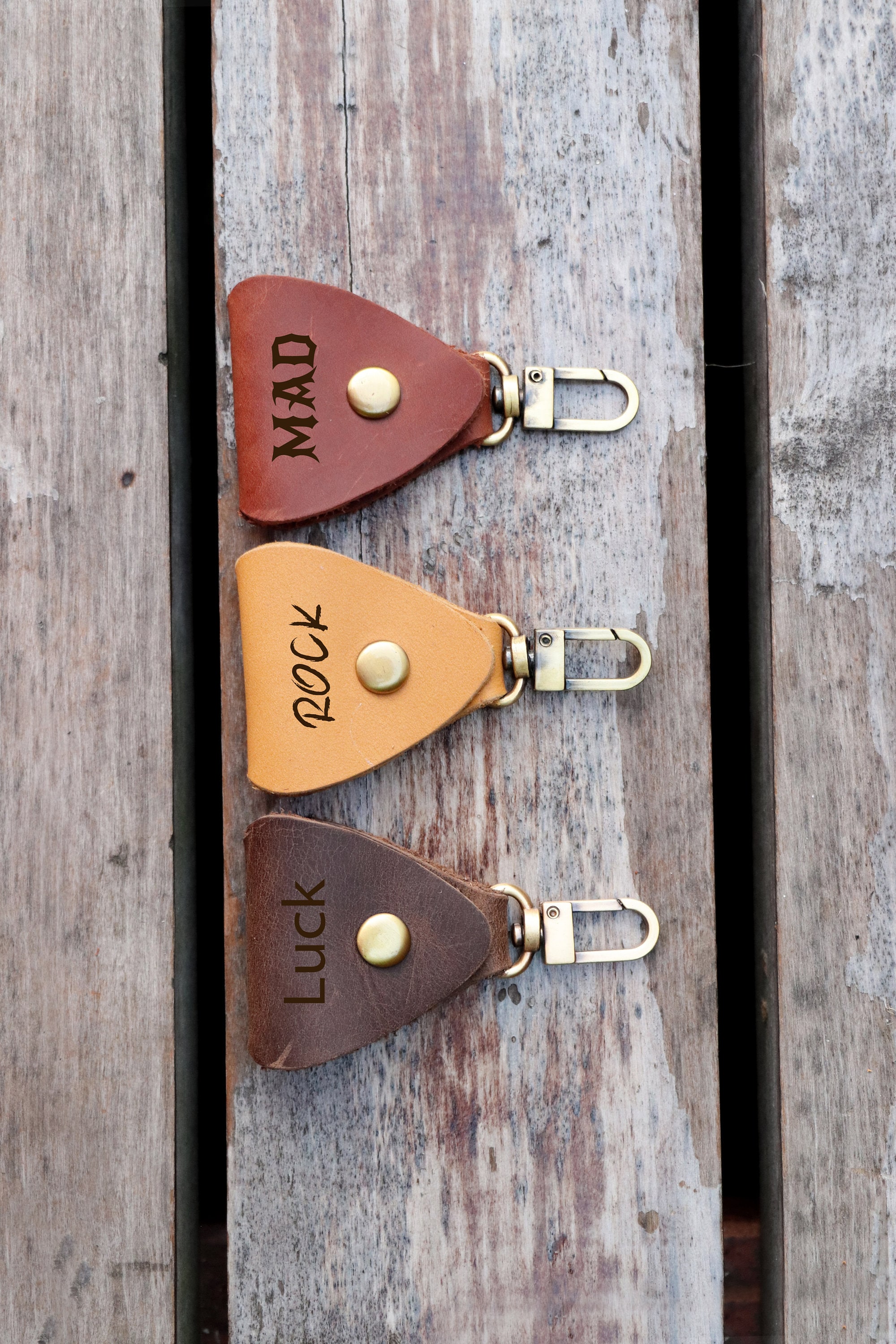 Personalized Leather Guitar Pick Holder Engraved Guitar Pick Etsy UK