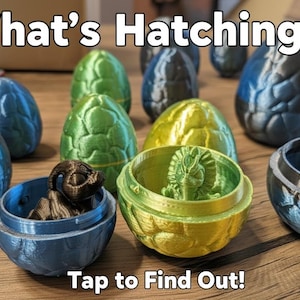 Ovos de dinossauro mini misteriosos!