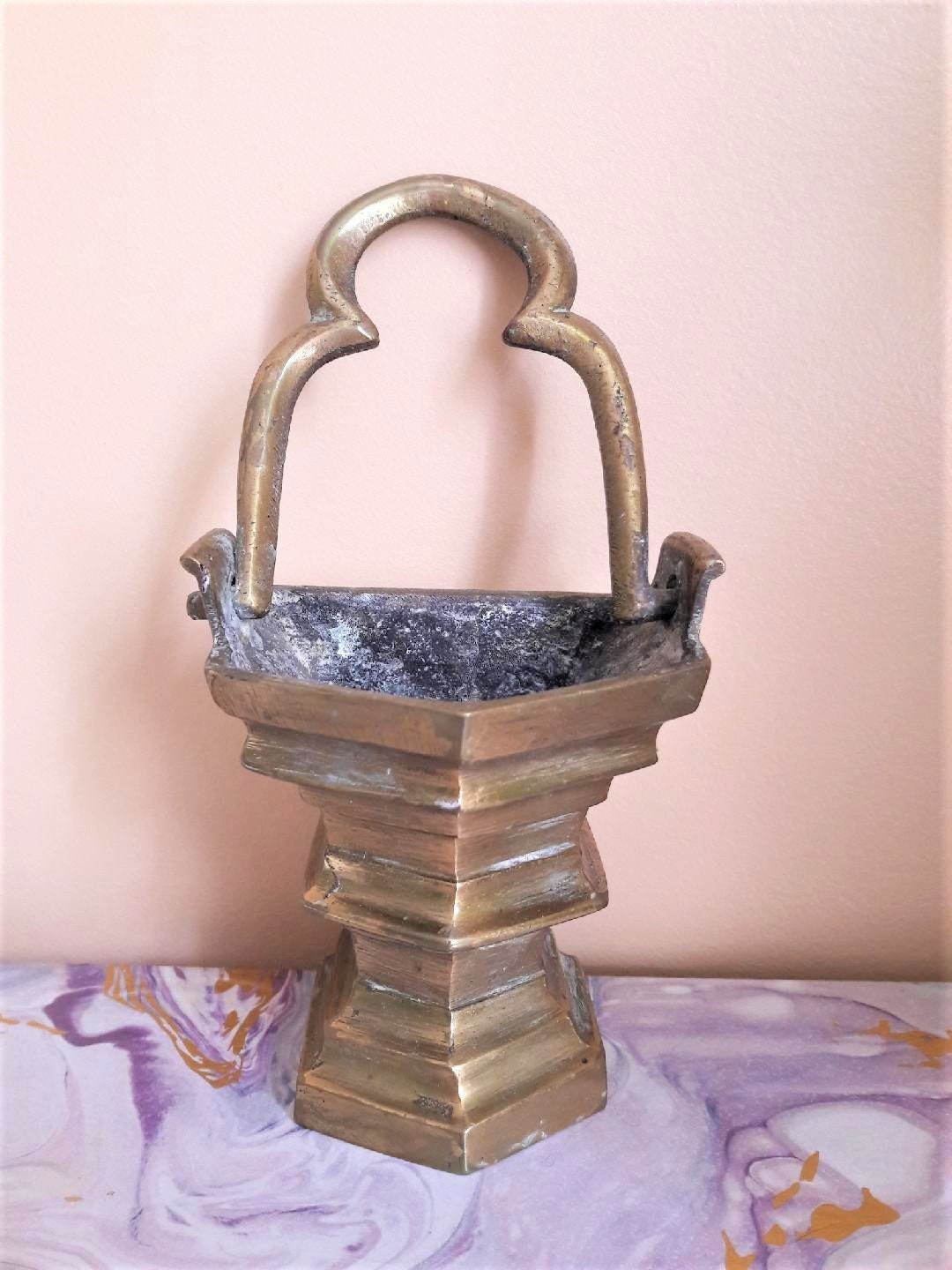 Ancien Accessoire de Cheminée Maison