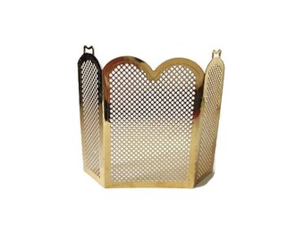Miniature for Dollhouse or miniature roombox - firewall brass