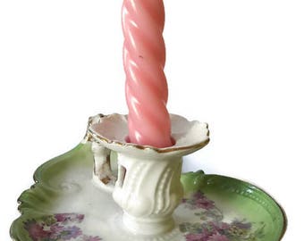 french vintage - handmade from the late 19th century candle holder
