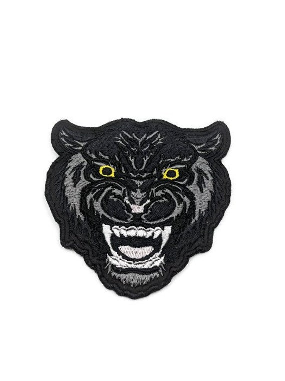 Royal Panther Embroidery Patch